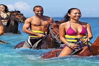 Horseback Riding & Swim Ziplines Tours